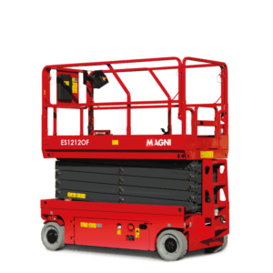 MAGNI ES1212OF Elektro-Scherenarbeitsbühne 12,0 mtr. (ölfrei) – Bild 1