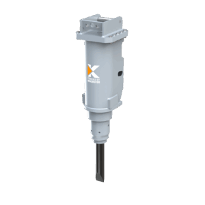 KINSHOFER KSB 2 mit MS01 oder MS03 | Hydraulikhammer incl. Kopfplatte mit 100 kg