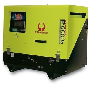 PRAMAC P 6000s TYA (AVR) dieselbetriebener Stromerzeuger 230 / 400 V | 6,9 kVA (E-Starter)