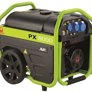PRAMAC PX 8000 benzinbetriebener Stromerzeuger 230 / 400 Volt | 6,0 kVA (E-Starter)