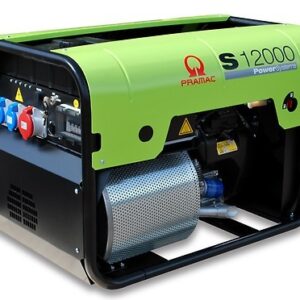 PRAMAC S 12000 THB (AVR oder BAU) benzinbetriebener Stromerzeuger 230 / 400 V | 13,9 kVA (E-Starter)