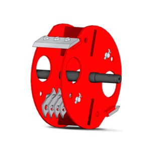 NEGRI Biohäcksler R225 / Benzin-Häcksler mit Transportfahrwerk – Bild 5