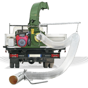 NEGRI Laubsauger T21 / Benzin-Laubsauger mit Bordwandbefestigung