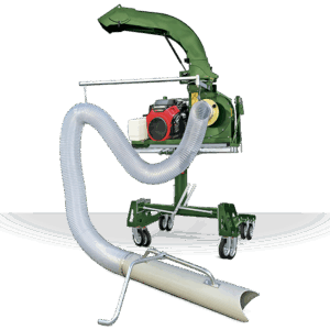 NEGRI Laubsauger T21 / Benzin-Laubsauger mit Bordwandbefestigung und Hubeinrichtung