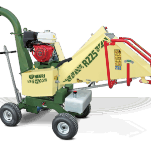NEGRI Biohäcksler R225 / Benzin-Häcksler mit Transportfahrwerk – Bild 1