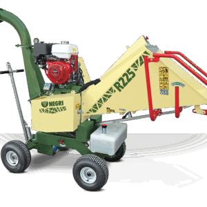 NEGRI Biohäcksler R225 / Benzin-Häcksler mit Transportfahrwerk – Bild 3