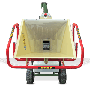 NEGRI Biohäcksler R225 / Benzin-Häcksler mit Transportfahrwerk – Bild 4