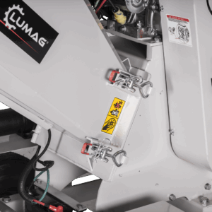 LUMAG RAMBO-V2 - Benzin-Trommelhäcksler V-2-Zylinder – Bild 4