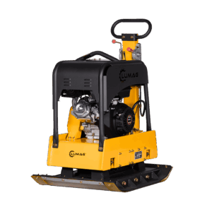 LUMAG RP-300HPCA - Rüttelplatte reversierbar mit 262 kg inkl. Transportfahrwerk und Gummimatte