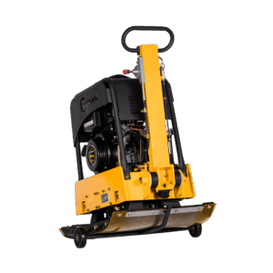 LUMAG RPi38D - Rüttelplatte reversierbar mit 292 kg inkl. Transportfahrwerk und Gummimatte – Bild 3