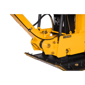 LUMAG RPi38D - Rüttelplatte reversierbar mit 292 kg inkl. Transportfahrwerk und Gummimatte – Bild 4